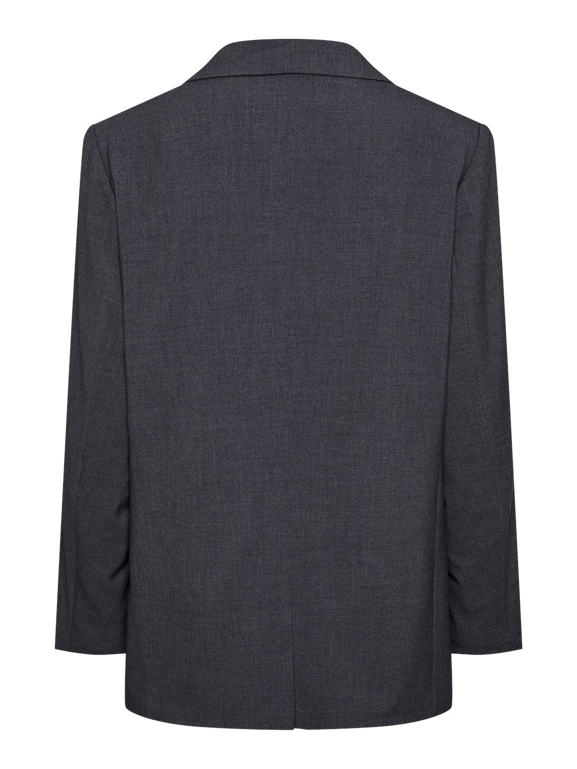 PCLuisa LS Loose Blazer Grey Melange