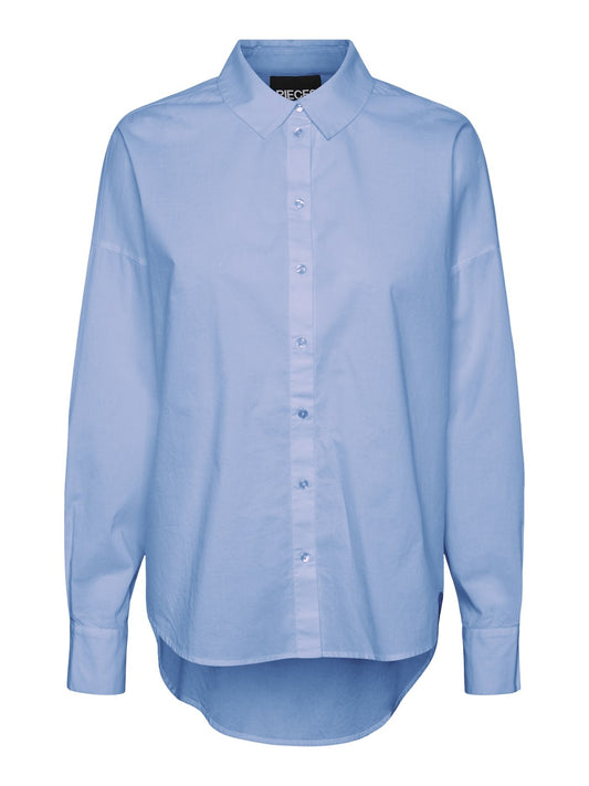 PCTanne LS Loose Shirt Hydrangea