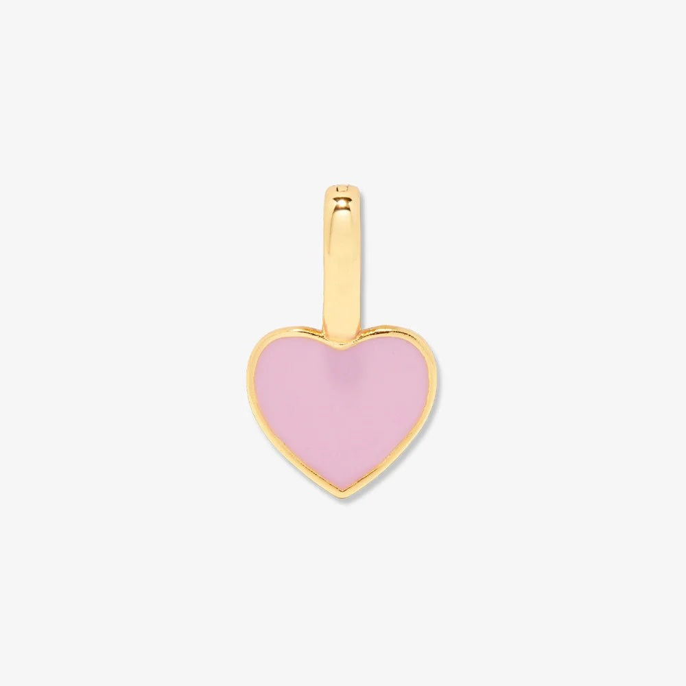 PV Harper Enamel Heart Charm Gold Colour