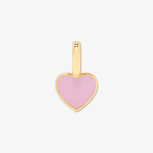 PV Harper Enamel Heart Charm Gold Colour