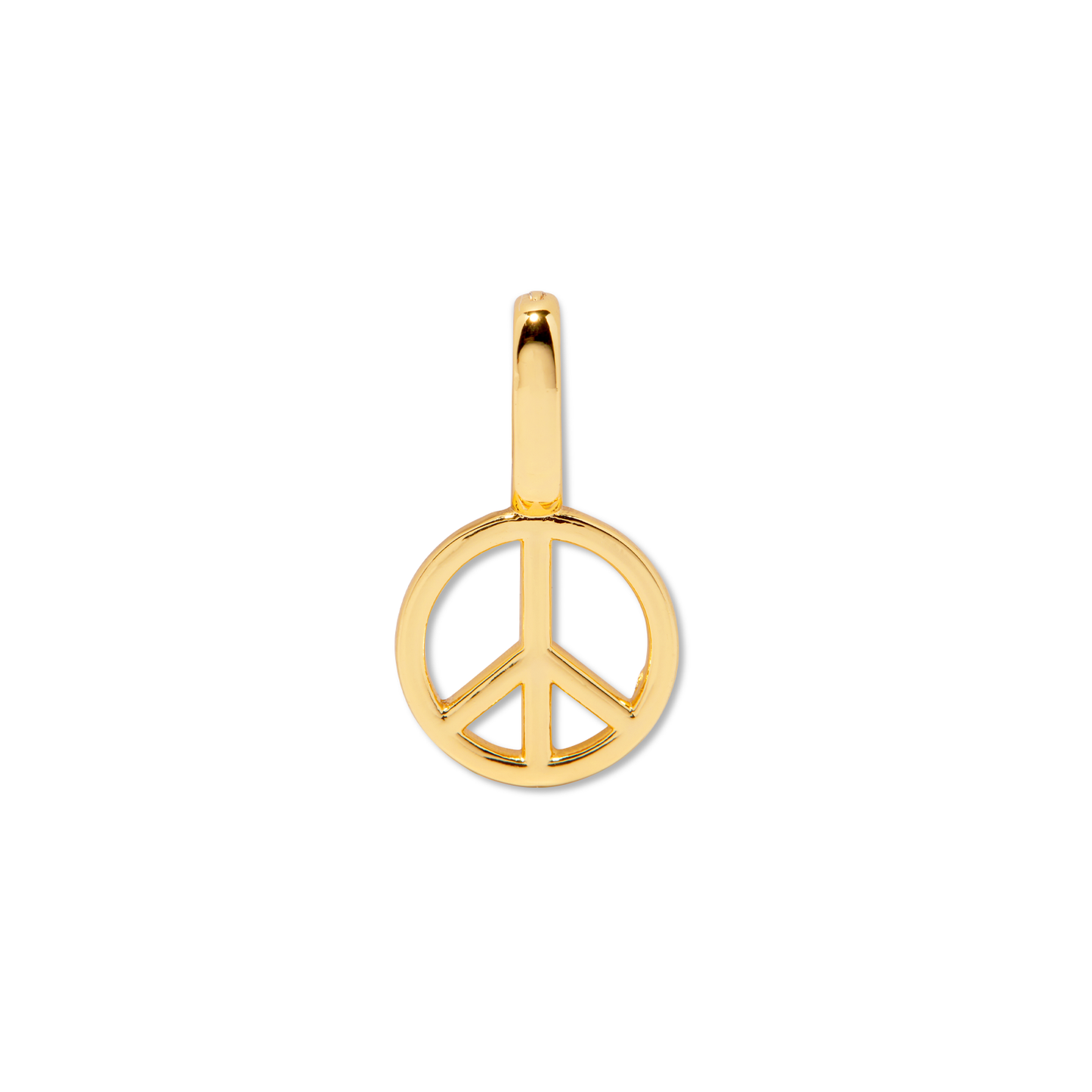 PV Harper Peace Sign Charm Gold Colour