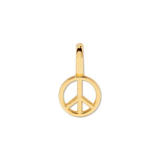 PV Harper Peace Sign Charm Gold Colour