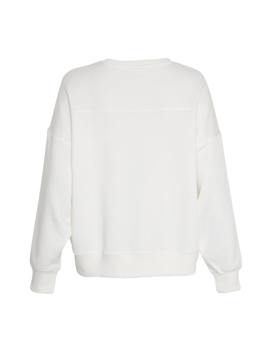 MSCHDalvina Ima Q Sweatshirt Egret