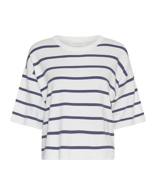 MSCHGeanine Rachelle 2/4 Pullover Egret/Oceana
