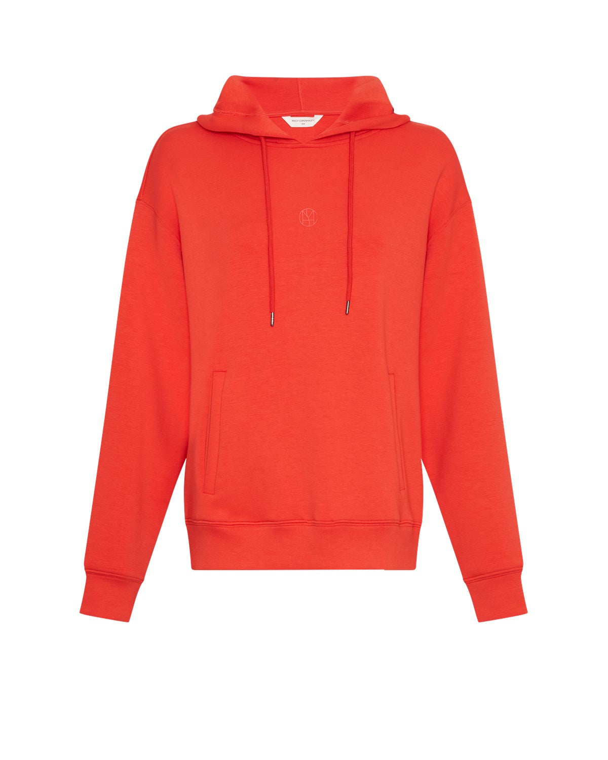 MSCHIma Q Icon Hood Sweatshirt Flame Scarlet