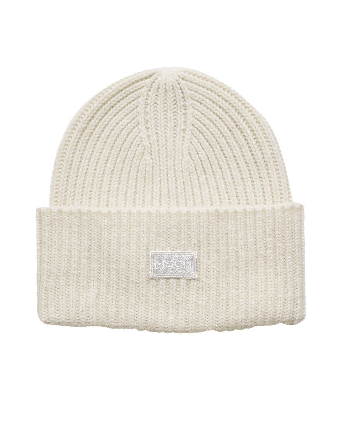 MSCHKara Logo Beanie Egret