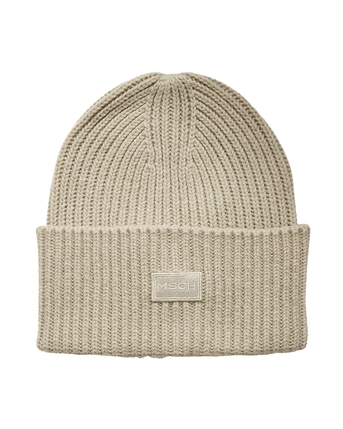 MSCHKara Logo Beanie Oatmeal