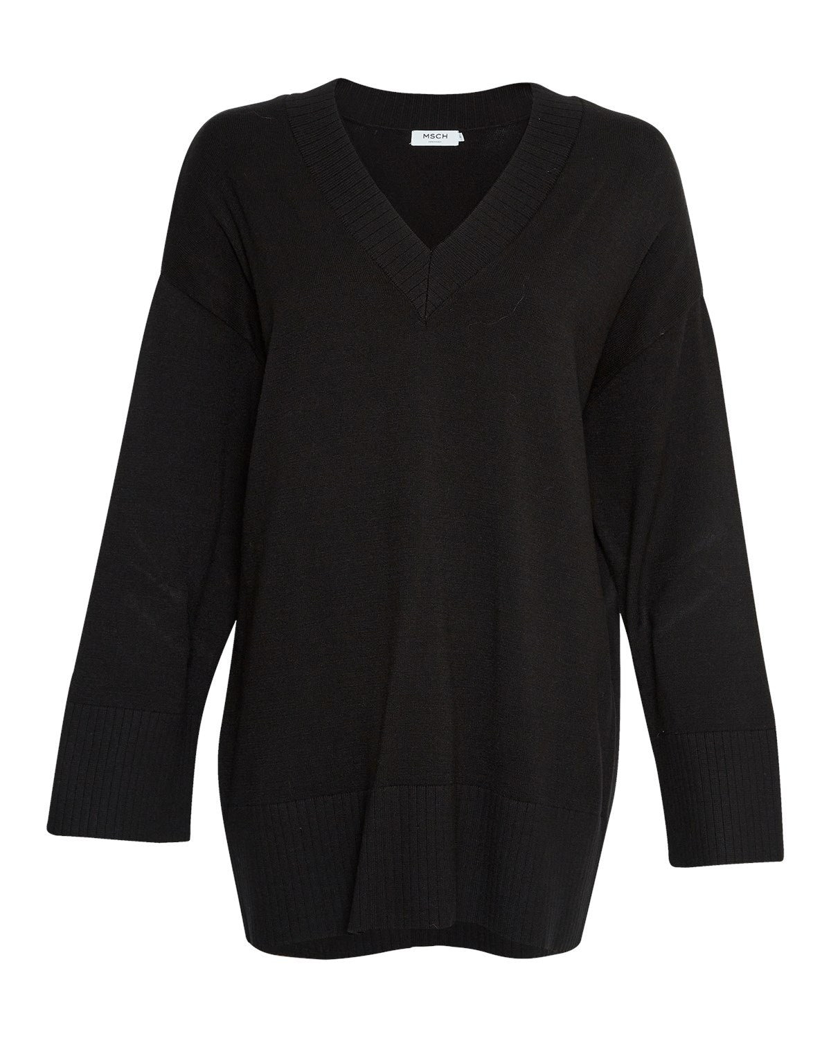 MSCHOdanna Rachelle V Pullover Black