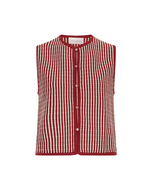MSCHPriscilla Vest Rhubarb