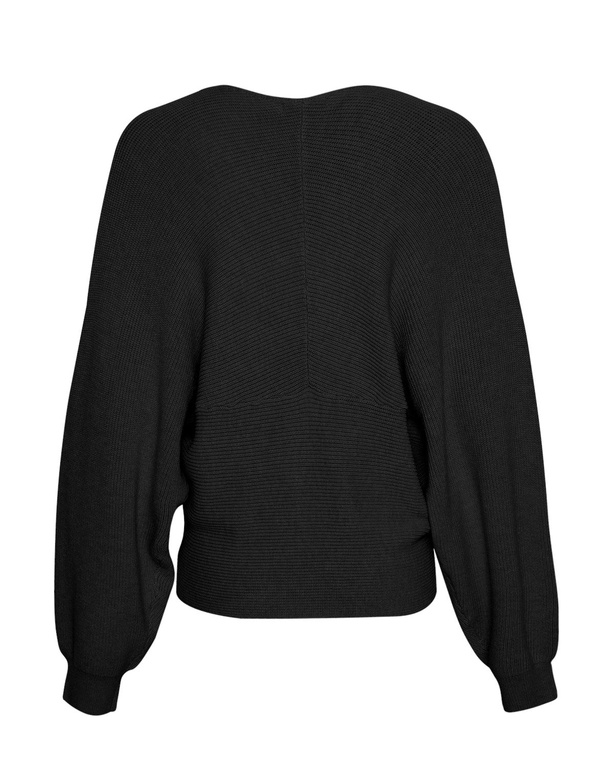 MSCHZinelle Rachelle Wrap Pullover Black
