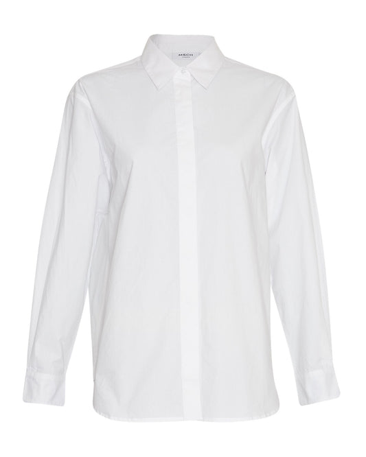 MSCHOlisa Haddis LS Shirt Bright White