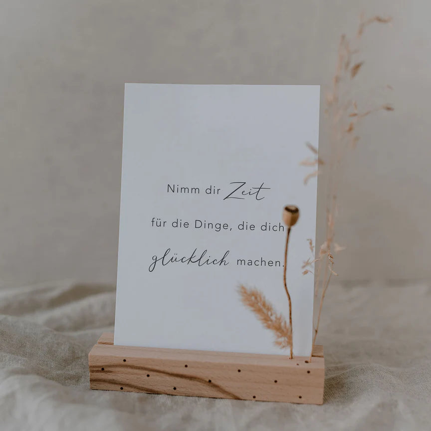 ES Postkarte Nimm dir Zeit
