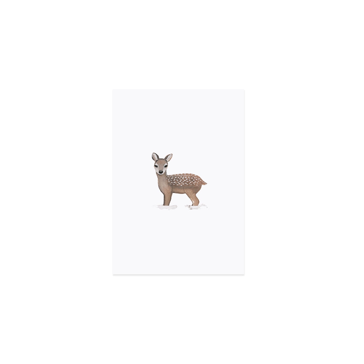 ES Aquarellkarte Deer