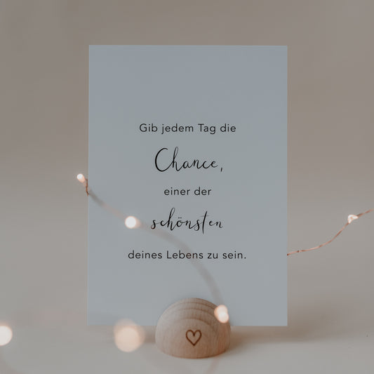 ES Spruckkarte Jeder Tag