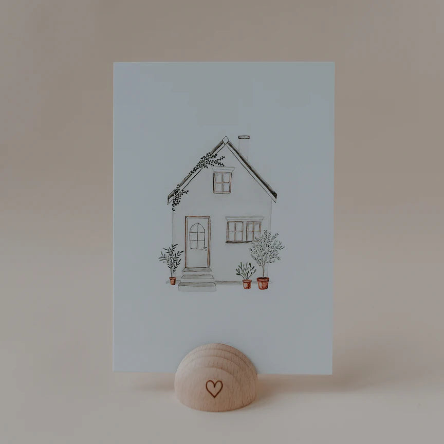 ES Aquarellkarte Haus