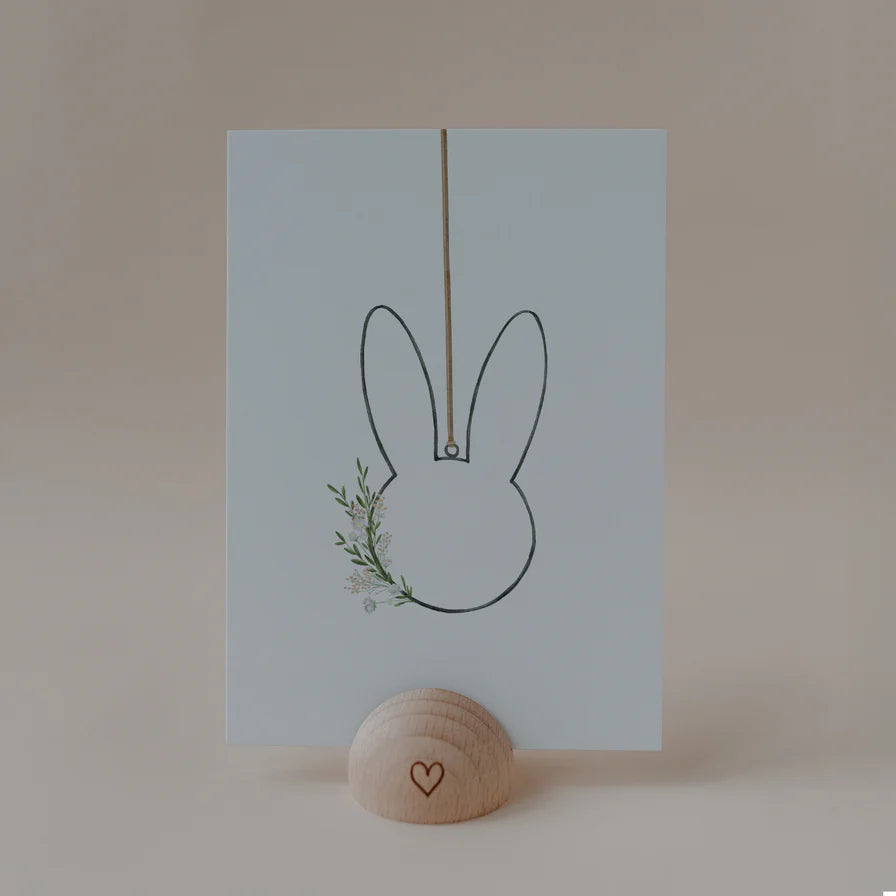 ES Aquarellkarte Easter Wreath