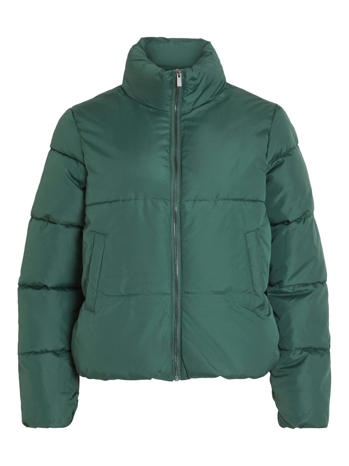 VITate L/S Short Puffer Jacket Pineneedle