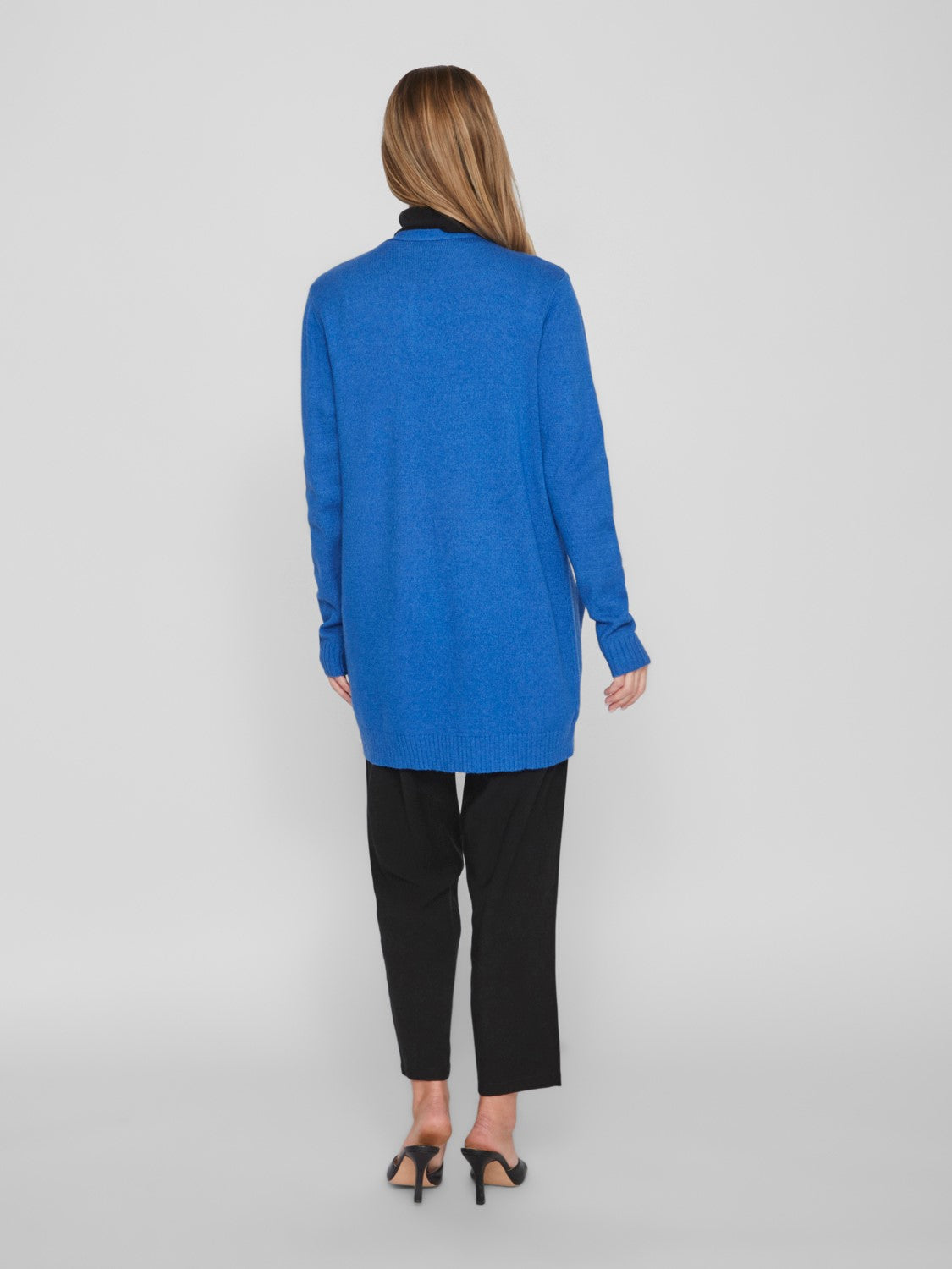 VIRil Open L/S Knit Cardigan Lapis Blue