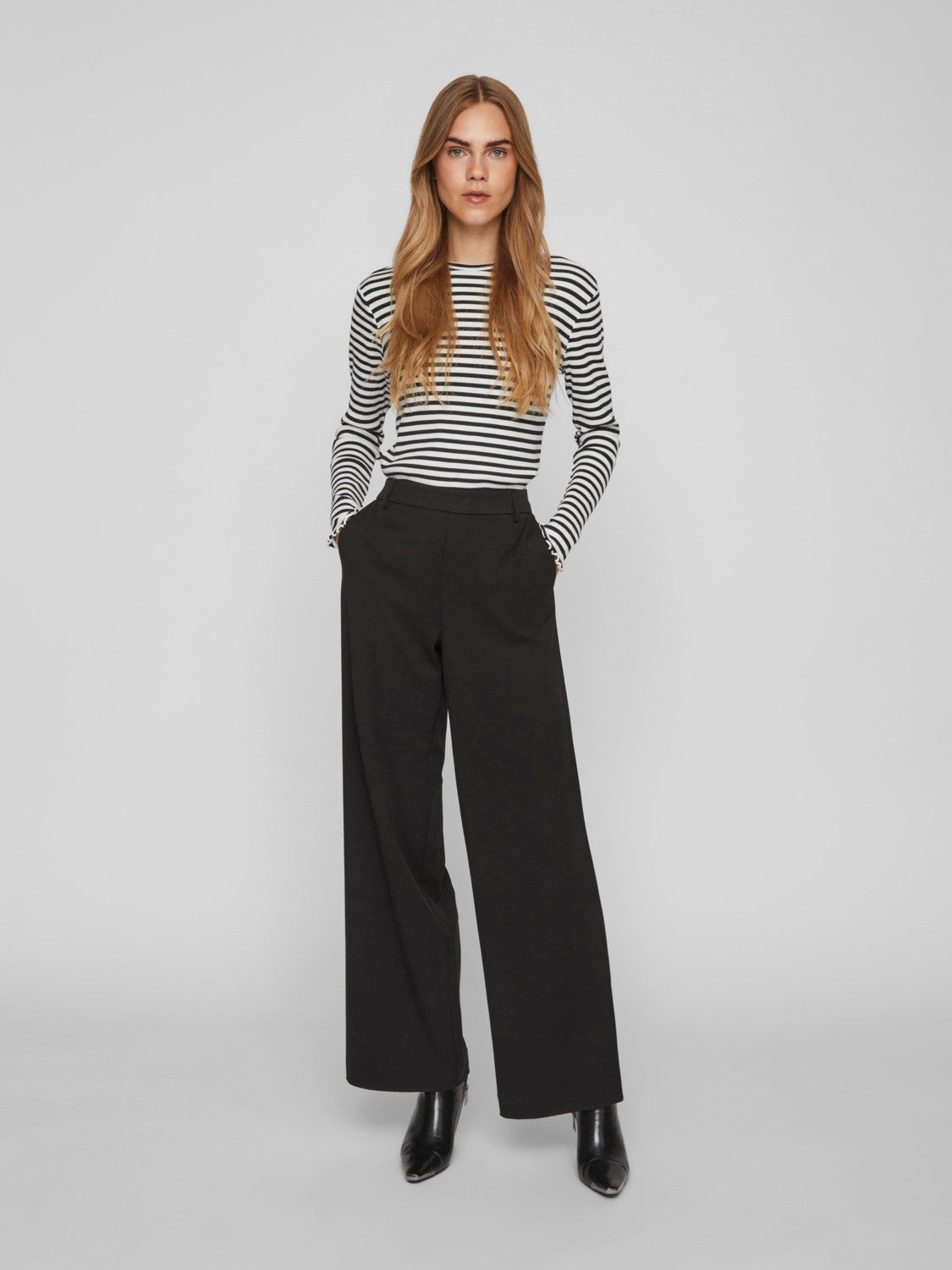 VIVarone HW Wide Pant Black