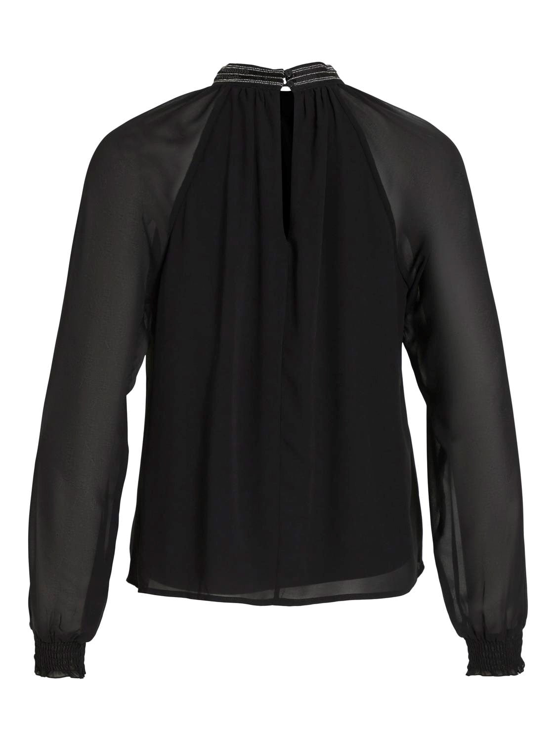 VIAnlis Halterneck L/S Top Black