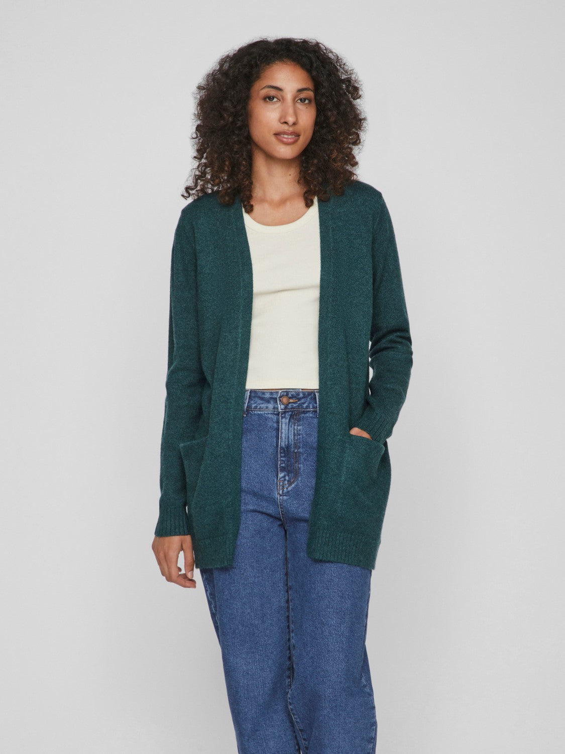 VIRil Open L/S Knit Cardigan Ponderosa Pine