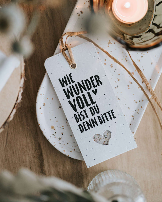 HG Geschenkanhänger Wie wunderoll