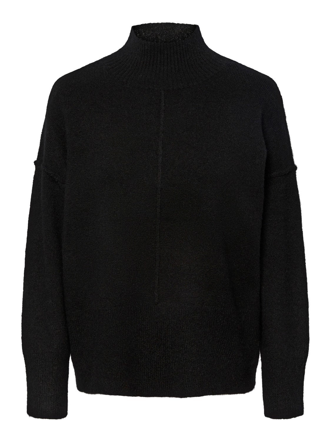 YASBalis LS High Neck Knit Black