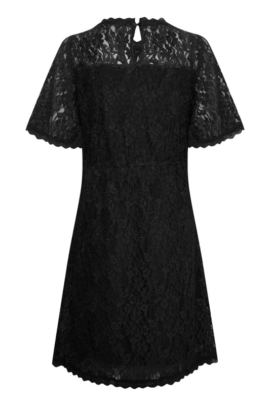 CRKit Lace Dress Pitch Black