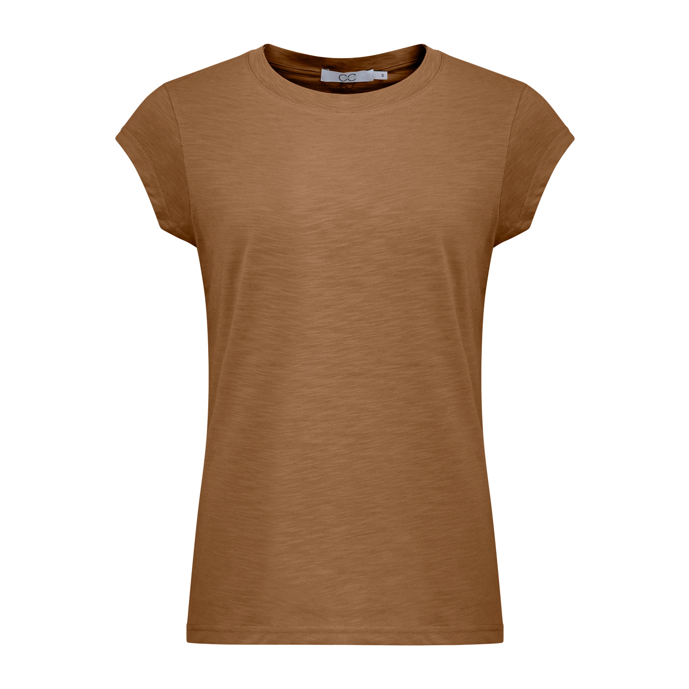 CC Heart Basic T-Shirt Caramel